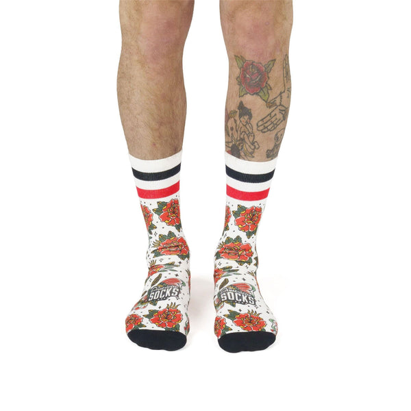 American Socks Moth - Mid High Socks
