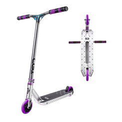 CORE CG1 Complete Scooter - Raw / Purple