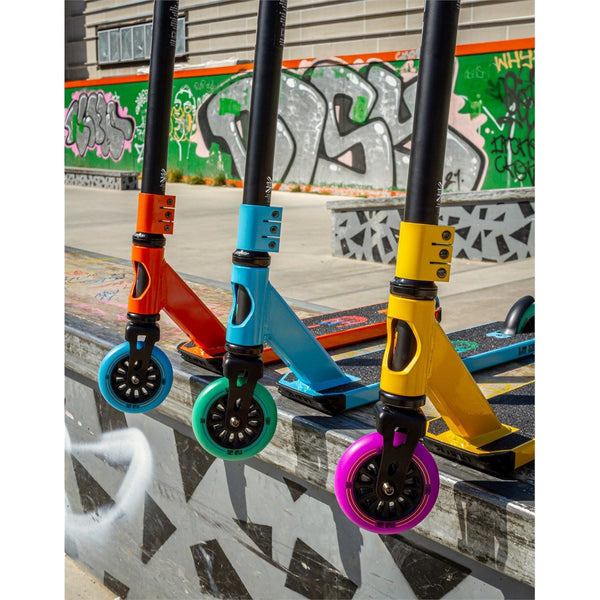 Slamm Tantrum V9 Junior Stunt Scooter - Yellow - Skatewarehouse.co.uk