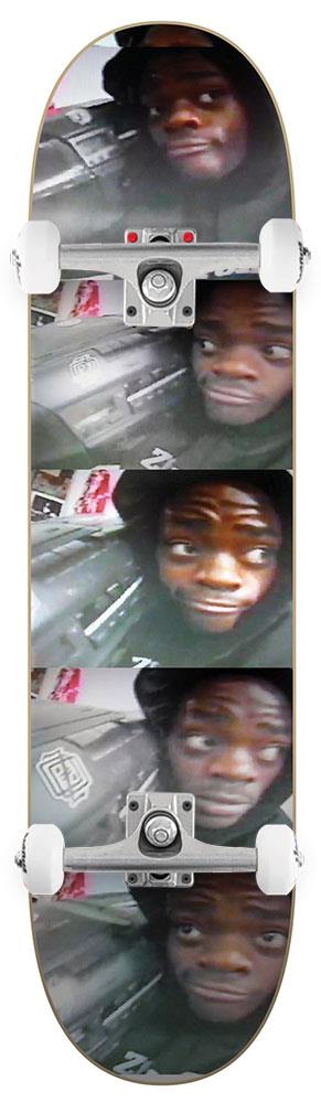 Zoo York ZY X HHF Radio Head Multi x Venom Custom Complete Skateboard - 8.0