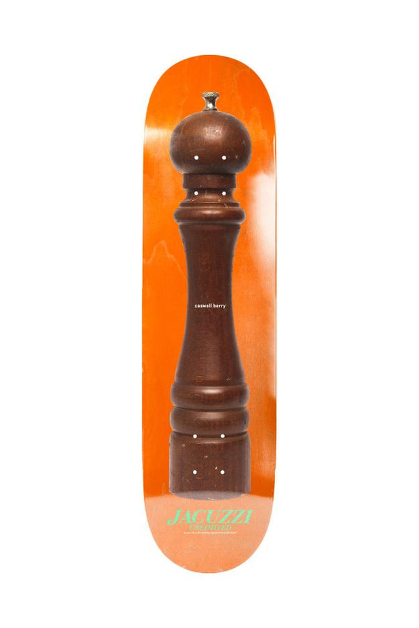 Jacuzzi Caswell Berry Pepper Grinder - EX7 Skateboard Deck Orange 8.25'' - Skatewarehouse.co.uk
