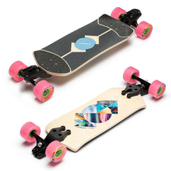 Loaded Boards Fathom Strata - Carving - Bee's Knees Pink Longboard Complete
