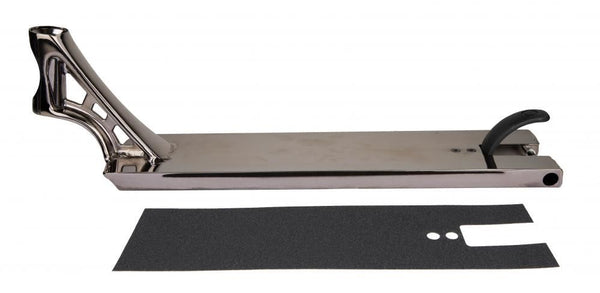 Blazer Scooter Pro Raider Deck - Black Chrome - Skatewarehouse.co.uk