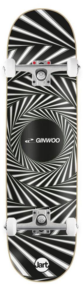 Jart Spiral Ginwoo HC Jart x Venom Custom Complete Skateboard - 8.0" - Skatewarehouse.co.uk