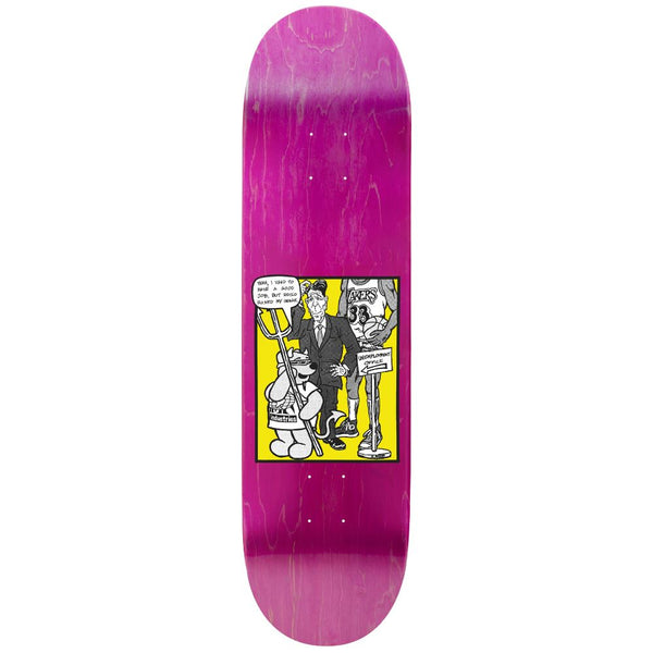 World Industries Steve Rocco III Popsicle Pink Skateboard Deck - 9.0