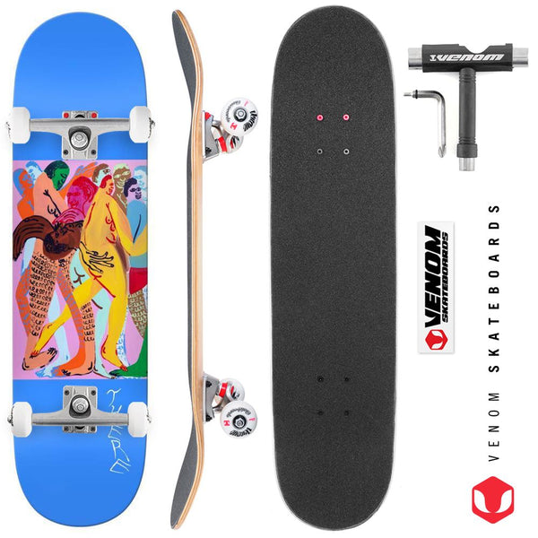 There Party True Fit Custom Complete Skateboard - 8.25