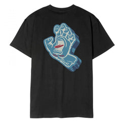 Santa Cruz T-Shirt Screaming Foam Hand - Black