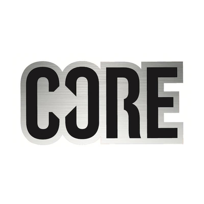 CORE Sticker Classic 8cm - Chrome Foil