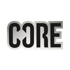 CORE Sticker Classic 8cm - Chrome Foil
