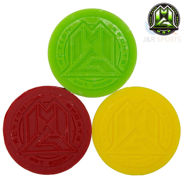 Madd Gear Mgp Wax Assorted 3 Pack (Red/Yellow/Green) - Skatewarehouse.co.uk