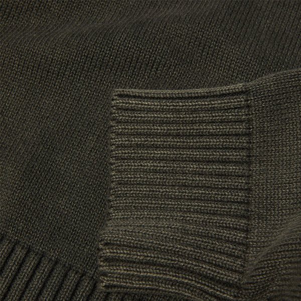 Pacific Wash Embossed Crewneck (Black)