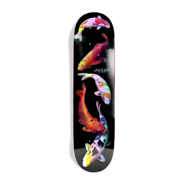 Jacuzzi 500 Years EX7 Black / Holographic Skateboard Deck - 8.5