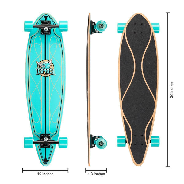Osprey Helix Longboard Complete Skateboard