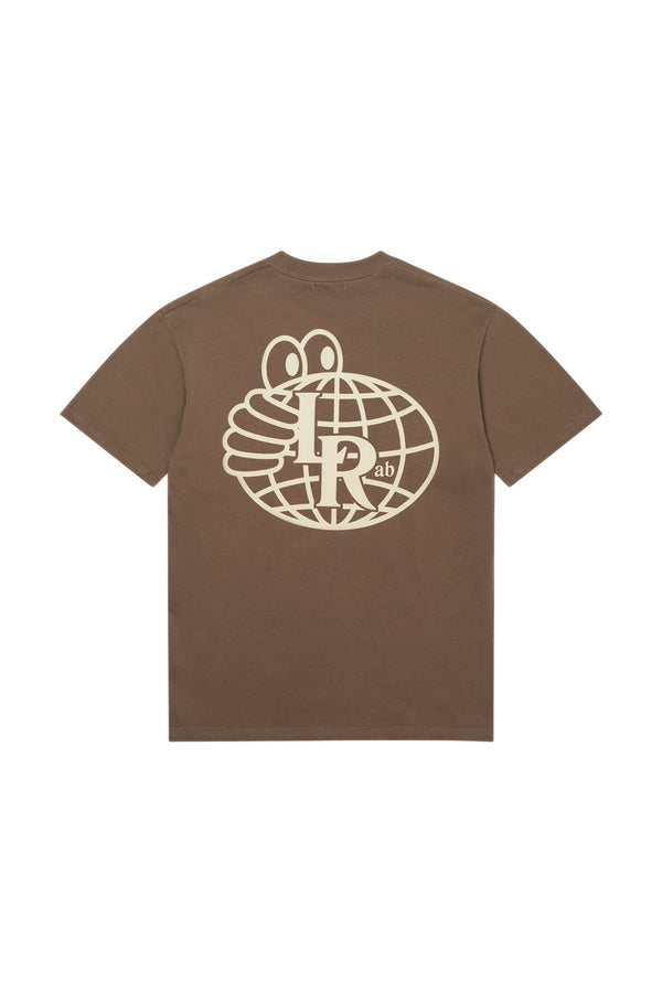 Last Resort AB Atlas Mono SS Tee (Washed Brown / Beige) - M