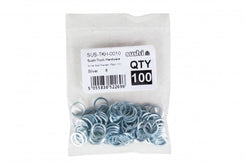 Sushi Truck Component Axle Speed Washers (Pack 100) Skateboard Hardware - 8 MM