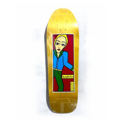 Heritage Nd Templeton Man V-Ply Ht Yellow Skateboard Deck - 9.625"