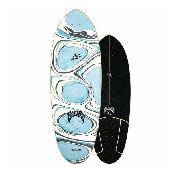 Carver ...Lost Quiver Killer - Surfskate Cruiser Skateboard Deck - 10.5" x 32.0" - Skatewarehouse.co.uk