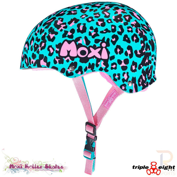 Triple 8 Cert SweatSaver Helmet - Moxi Leopard V2