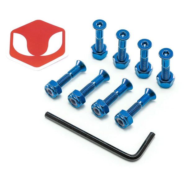 Venom Premium Hardware - Anodised - Blue - Skatewarehouse.co.uk
