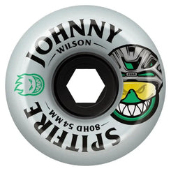 Spitfire Skateboard Wheels Wilson Burn Squad 80a - Clear - Skatewarehouse.co.uk