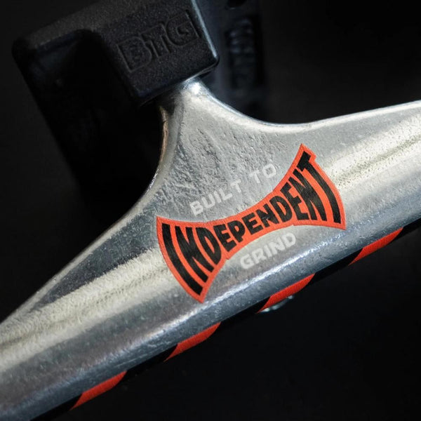 Indy Stage 11 Skateboard Trucks Built To Grind Silver / Black - 144 - Skatewarehouse.co.uk