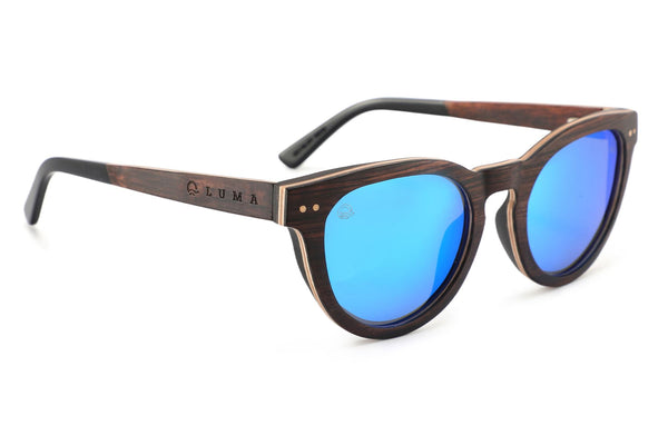 Luma Huxham Sunglasses - Blue - Skatewarehouse.co.uk