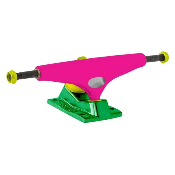 Krux Skateboard Trucks K5 The Raver Standard Pink / Green / Yellow - 8.0