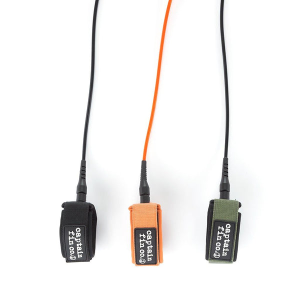 Captain Fin Co - Shred Cord - 5' Comp - Orange Surf Accessory