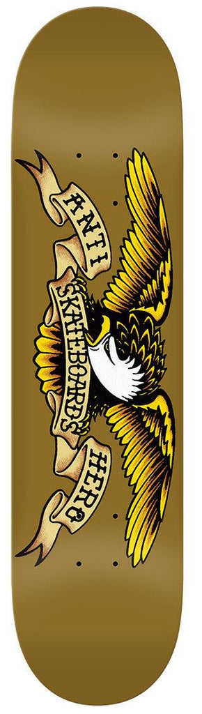 Anti Hero Team Classic Eagle (Brown) Skateboard Deck - 8.06"