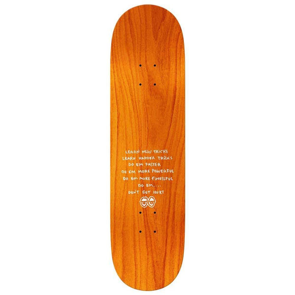 Krooked Eyes Glitter Fleck Skateboard Deck - 8.25