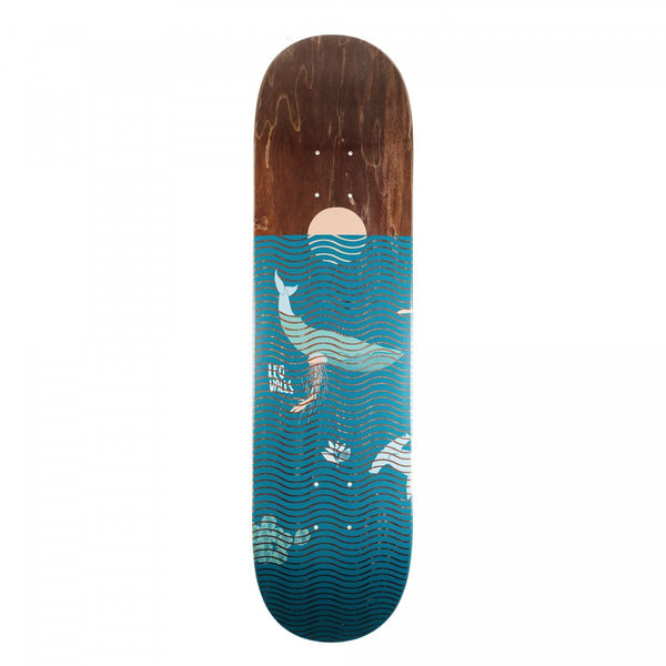 Magenta Leo Valls Deep Series Skateboard Deck - 8.25