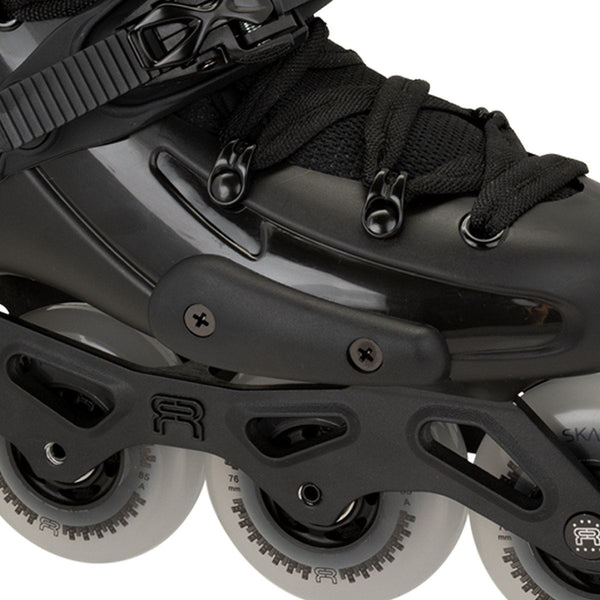 FR J CLUB V2 Adjustable In-Line Skates - Black