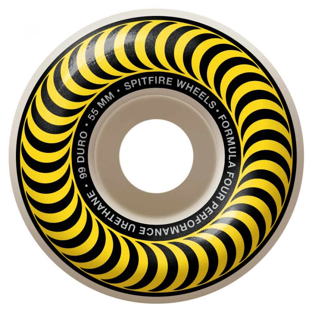 Spitfire Formula Four Skateboard Wheels Classics 99 - Natural - Skatewarehouse.co.uk