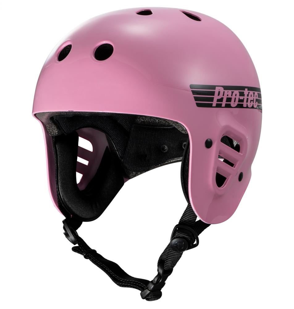 Pro-Tec Helmet Full Cut Cert - Gloss Pink - Skatewarehouse.co.uk