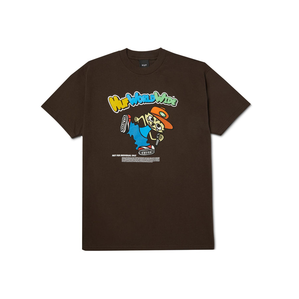 HUF Chop Kick Block S / S Tee (Bison)