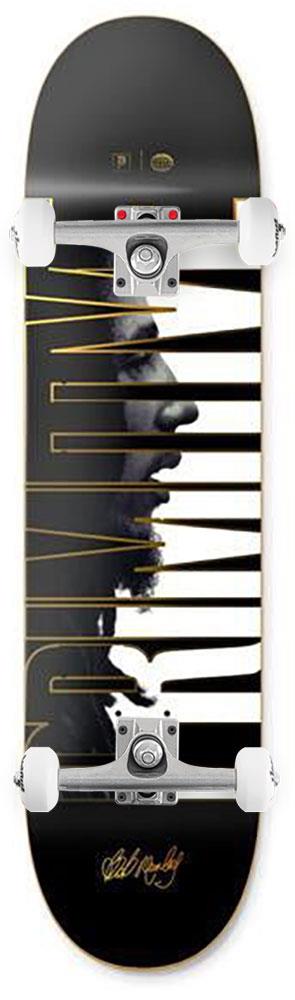 Primitive Tribute Deck Black/White x Venom Custom Complete Skateboard - 8.25