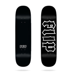Flip Team Cancelled Dipped Blackout Flip Skateboard Deck - 8.25" - Skatewarehouse.co.uk