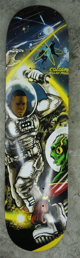 Colours Skateboard Killah Priest Planet of the Gods Skateboard Deck - 8.15" - Skatewarehouse.co.uk