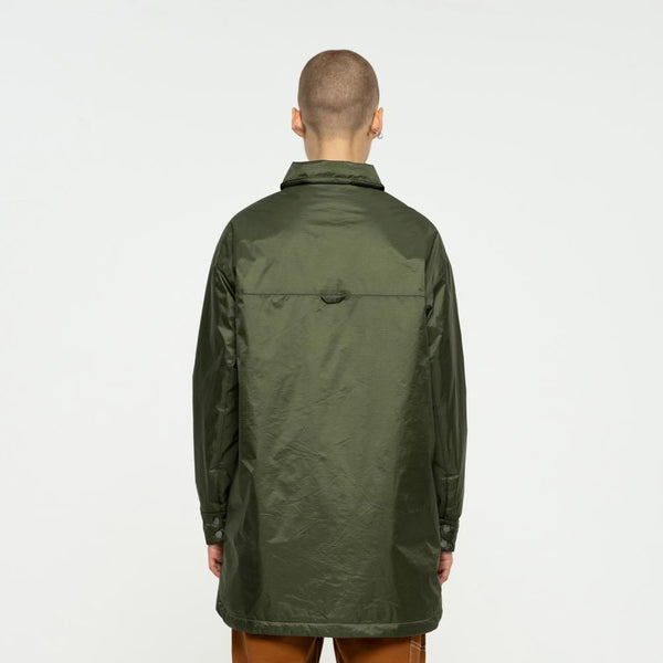 Santa Cruz Womens Jacket Classic Dot Padded Overshirt - Jade - Skatewarehouse.co.uk