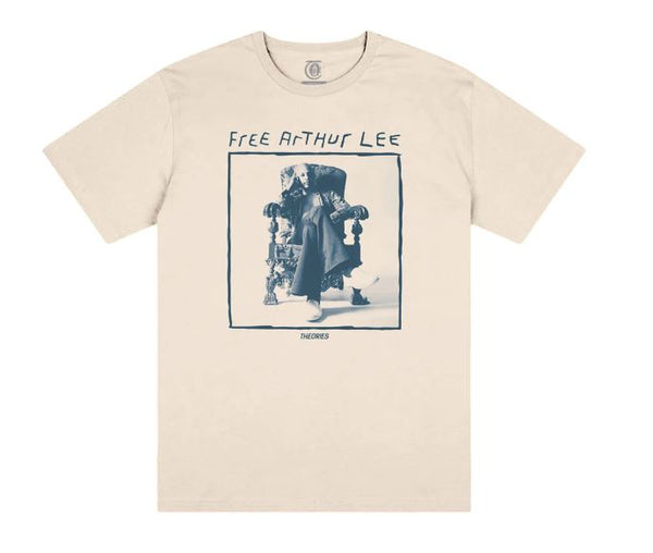 TOA Free Arthur Lee Tee Cream (Made In Mexico) - Skatewarehouse.co.uk