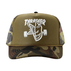 Thrasher x Spitfire Cap Thrash & Burn Trucker Camo - O/S