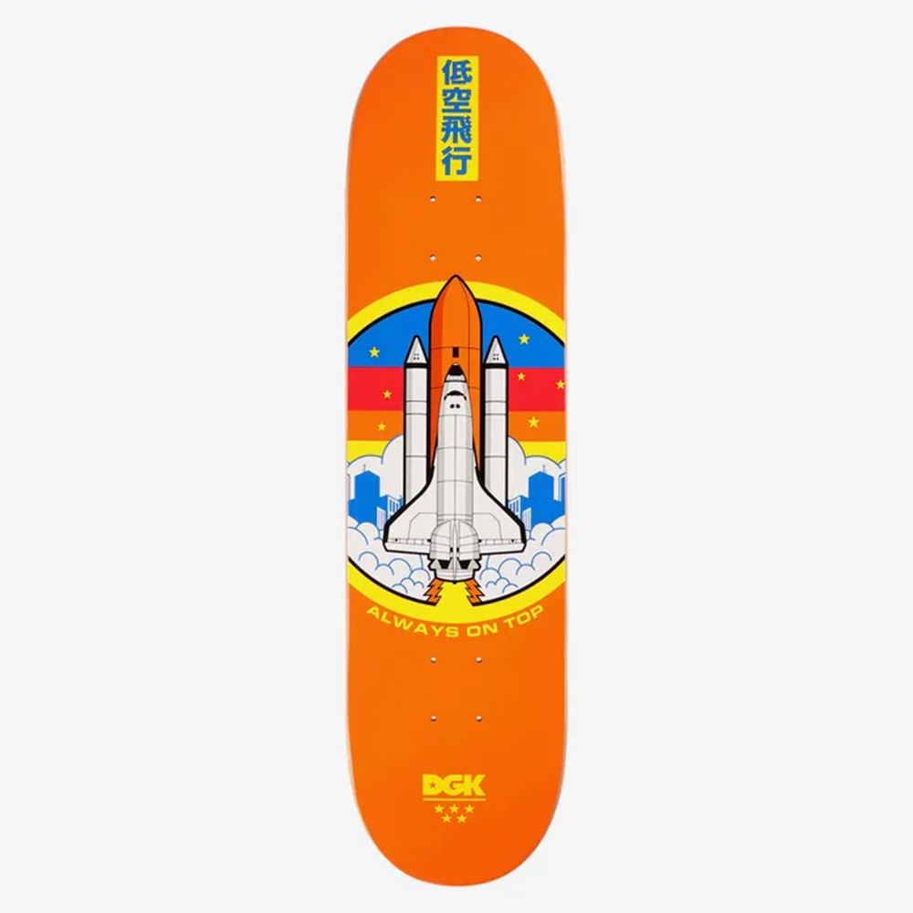 DGK Blast Off Skateboard Deck - 8.25" - Skatewarehouse.co.uk