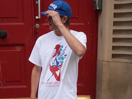 Story Queenies Not Dead Tee White - Skatewarehouse.co.uk