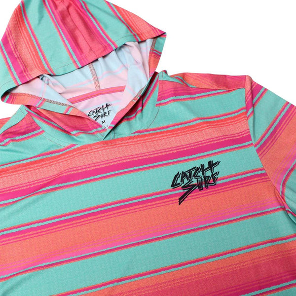 Catch Surf - Johnny Redmond Hooded L / S Shirt - Baja Multi Print Johnny Redmo