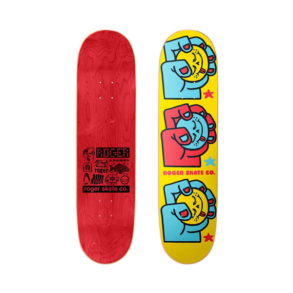 Roger Roger Squeeze High Concave Square Roger Skateboard Deck - 8.75