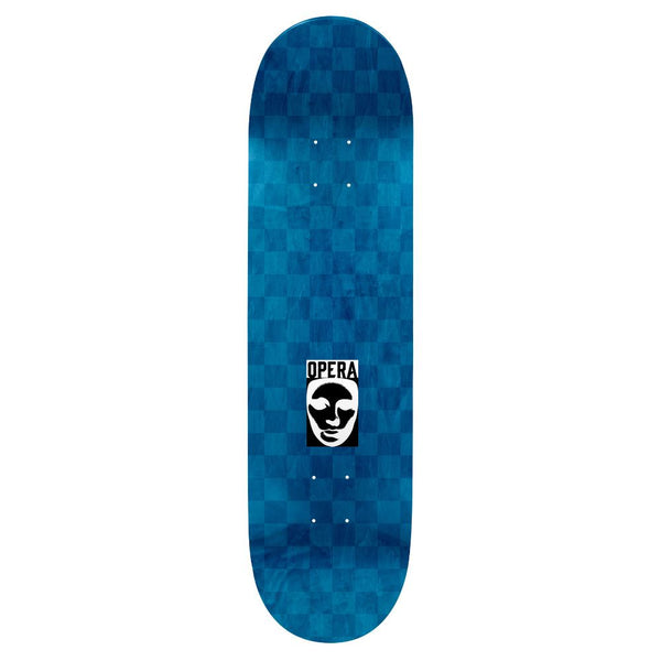 Opera Stage Fright EX7 Silver Skateboard Deck - 9.0
