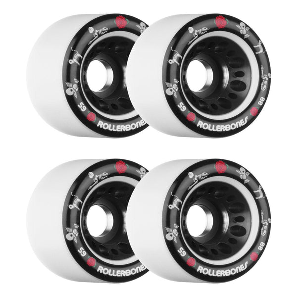 Rollerbones - Dotd Pet Series White (4) - / 88a Skateboard Wheels - 59mm