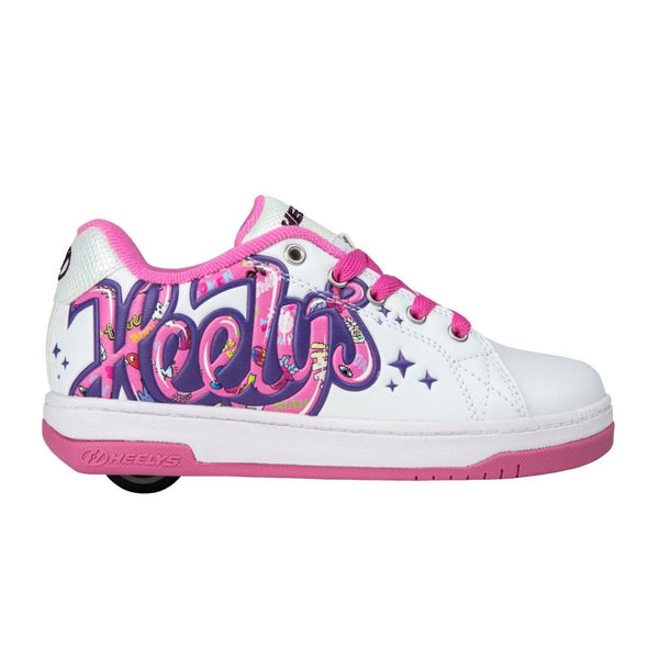 Heelys Split  - White / Pink / Grape - Skatewarehouse.co.uk