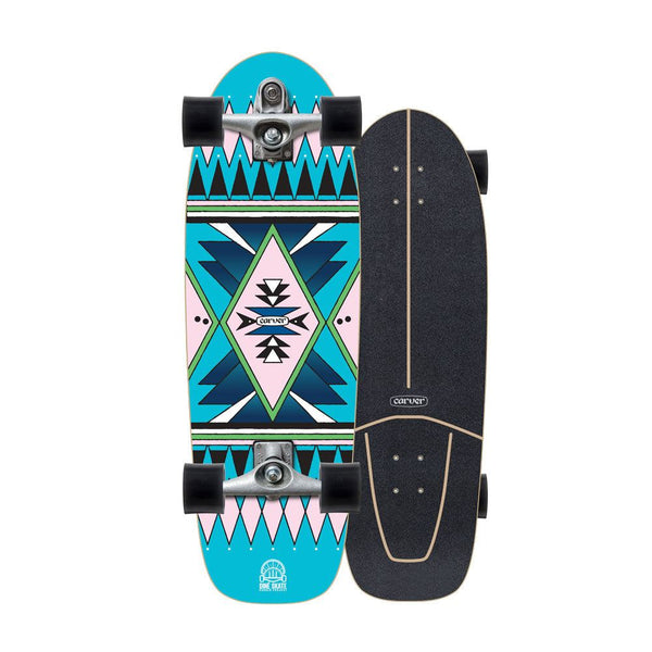 Carver Dine' Skate Garden - C7 Surfskate Cruiser Skateboard - 9.875