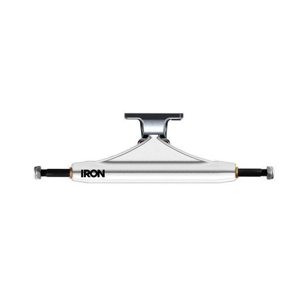 Iron 149mm High White Skateboard Trucks (Pair)
